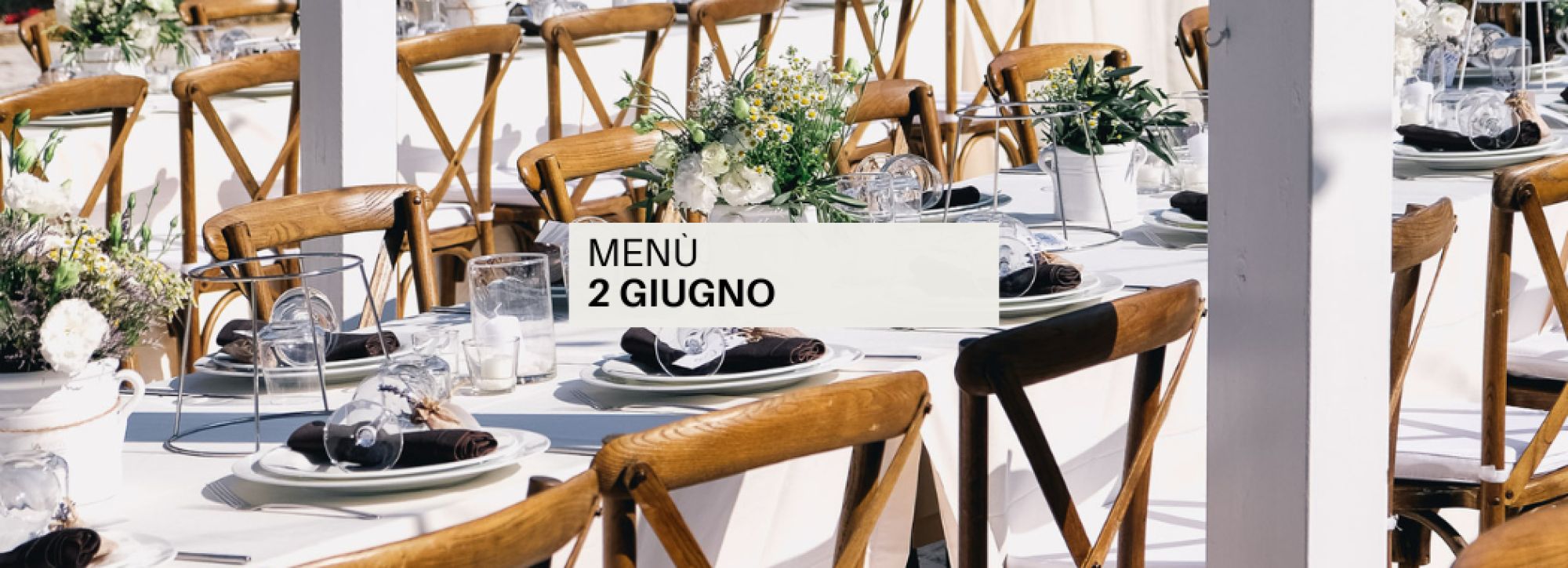 MENU 2 GIUGNO